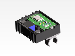 modulaire thermostat nodemcu hassio esp32 l'aise iot v3 relais monter 3d print model - Mito3D