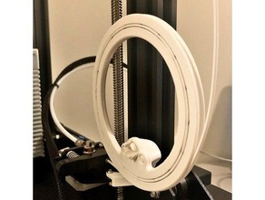 ender smooth-rolling large-circumference filament guide bearing 3d print model - Mito3D