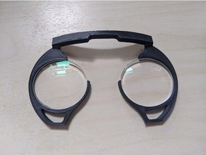 oculus rift cv1 lens adapter 2mm extra clearance 3d print model - Mito3D