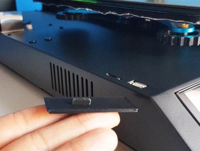 tapa USB cubierta carcasa funda mejoras artillería x1 swx1 sidewinder mejora mirada lasciva lector tiburon 3d print model - Mito3D
