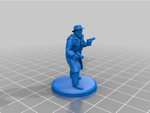 arkham horror investigator - private cthulhu mansions madness 3d print model - Mito3D