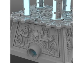 bouclier Générateur générateurs 40k wargaming terrain wh40k 3d print model - Mito3D