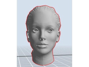 007 meias cabeça cabelo solto anya bondgirl espião Amado 3d print model - Mito3D