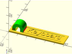 Kabeletikett Remix Kabel Clip Management 3d print model - Mito3D