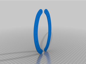 laundry basket repair handles handle scales 3d print model - Mito3D