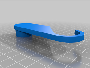 asılı rulo Kulp destek kamp karton kağıt havlu 3d print model - Mito3D