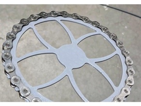 bicycle sprocket spider 3d print model - Mito3D