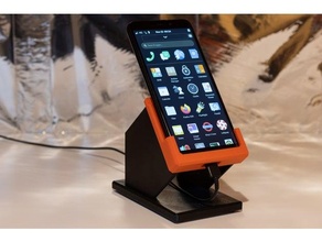 pinephone desenvolvimento ficar pé Móvel phone suporte 3d print model - Mito3D