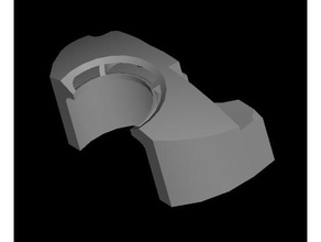fan shroud printrbot simple pro metal 3d print model - Mito3D