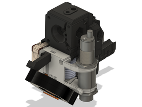 18mm sensor mount prusa mk3s extruder eg capacitive ljc18a3-h-z bx probe extruder-cover cover inductive ljc18a3 ljc18a3-h-zbx i3 3d print model - Mito3D