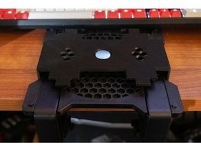 teclado ficar pé favo mel alfa gema base voar 3d print model - Mito3D