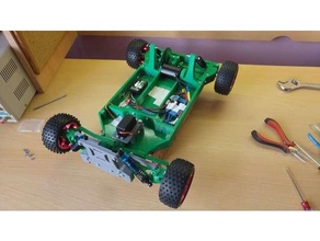 3d printed rc car buggy pla 3d print model - Mito3D