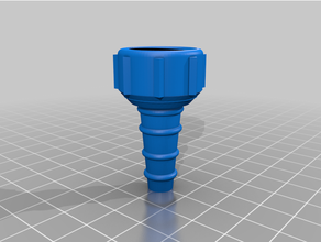 adattatore 1 2 zoll giunzione tubi pollice 3d print model - Mito3D