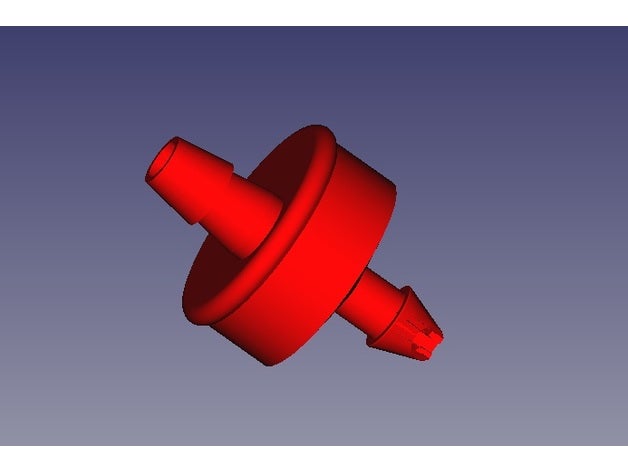 r3acosta hidropônico gotejador 6mm boquilla gotejamento hidroponia 3D print model - Mito3D