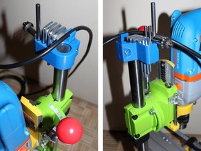 accessoire titulaire soutien forage supporter 25mm machine outils outil 3d print model - Mito3D