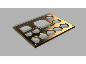 mks gen raffreddamento fan griglia base 3d print model - Mito3D