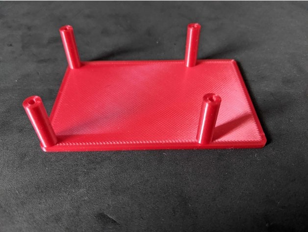frambuesa pi soporte tornillos gpio caso funda 3D print model - Mito3D