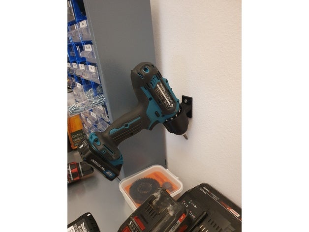 Fichier 3D Support mural pour outils Makita 18V 🧞‍♂️・Objet