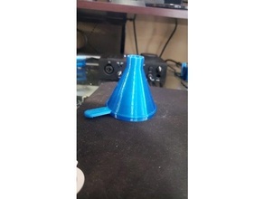 funnel handle funnels oil preworkout workout 3d print model - Mito3D