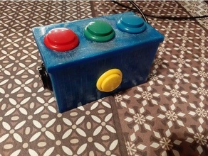 anki botão caso bainha arduino empurrar 3d print model - Mito3D