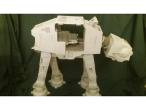 at-at legacy star wars kenner hasbro toy repro parts 3d print model - Mito3D
