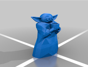 bebé yoda sopa apoya mandaloriano guerra Galaxias estrella guerras 3d print model - Mito3D