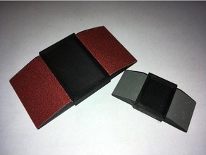 sandpaper block 3d print model - Mito3D
