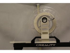 creality cr6 se mount spool holder cr6-se cr6se filament 3d print model - Mito3D