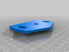 fiero sunroof latch spacers 3d print model - Mito3D