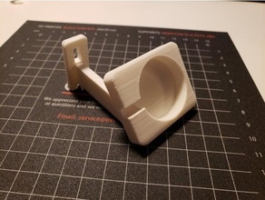 ikea skadis samsung galaxy active 2 watch charger stand 3d print model - Mito3D