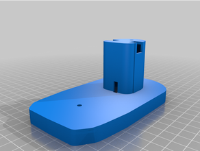 doble ryobi batería soporte 3d print model - Mito3D