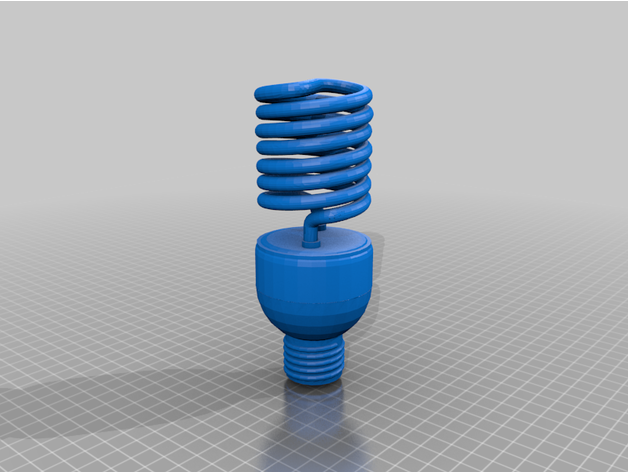 lampadina 3D print model - Mito3D