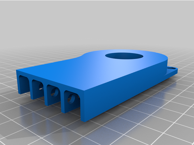 power supply mount 3D print model - Mito3D