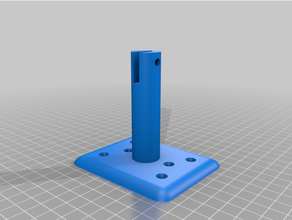 storm door closer bracket pin 3d print model - Mito3D