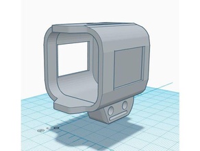 vega gravedad caso funda gopro sesión 5 3d print model - Mito3D