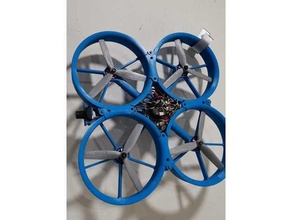 tri lame 6x4 6040 hélice drone fpv 3d print model - Mito3D