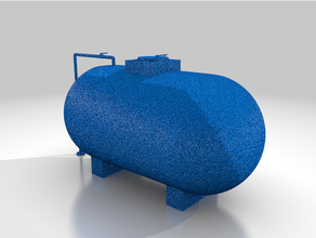 grande gas tanque oo calibre 3d print model - Mito3D