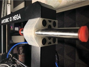 i3 mega spool arm revised anycubic filament holder mount 3d print model - Mito3D