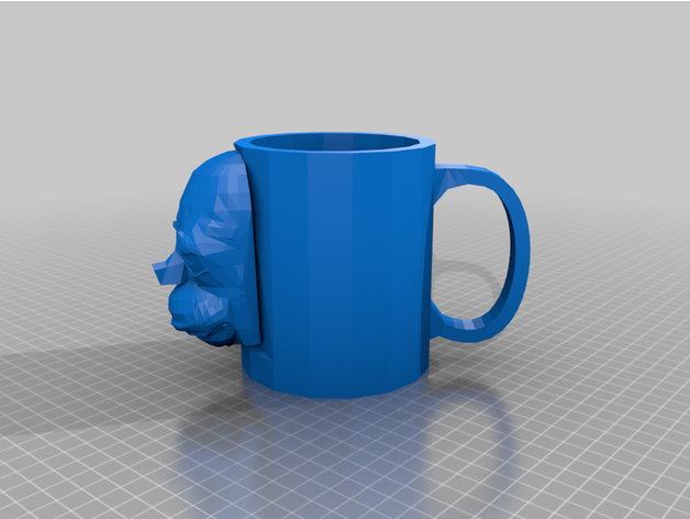 Homer Simpson Kaffee Tasse Simpsons 3D print model - Mito3D