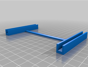 impossible table assembly frame 3d print model - Mito3D