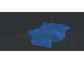 warthog 3d model easy print halo vehicle 3d print model - Mito3D