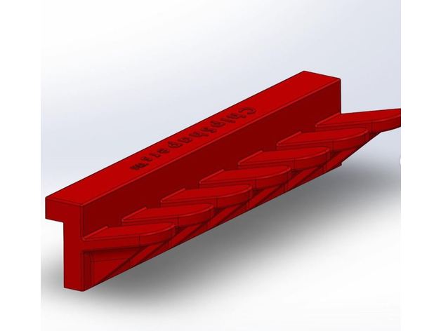 cable hook holder organizer manzana soporte administración escritorio organizador iluminación 3D print model - Mito3D