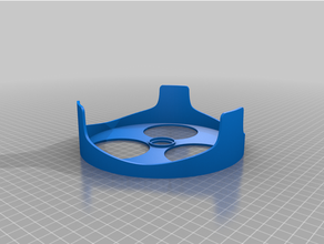 coffee cup holder 3d print model - Mito3D