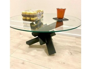 life size puzzle café table 1 3d basse 3d print model - Mito3D