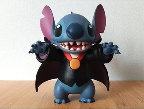 halloween stitch character disney 3d print model - Mito3D