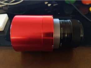 mount lens asi pro cameras 3d print model - Mito3D