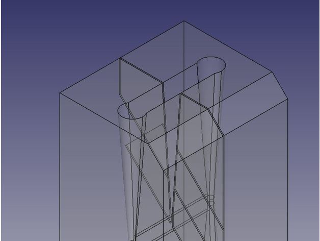 16mm 8mm film splitter 3D print model - Mito3D