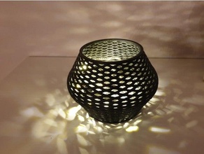windlight Licht Teelicht 3d print model - Mito3D
