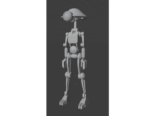 pit droid action figure robot starwars star wars 3D print model - Mito3D