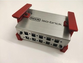 mxr iso brick pedalboard mount pedaltrain power supply 3d print model - Mito3D